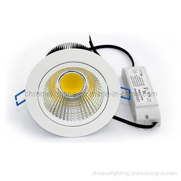 Round COB Ceiling Light, 7W COB Downlight with Reflector (CM-CLJS85R2-7W)